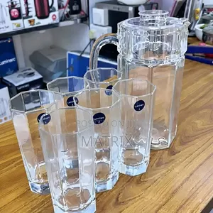 Luminarc Juice Glasses and 1 Jar Water Set (7pc)