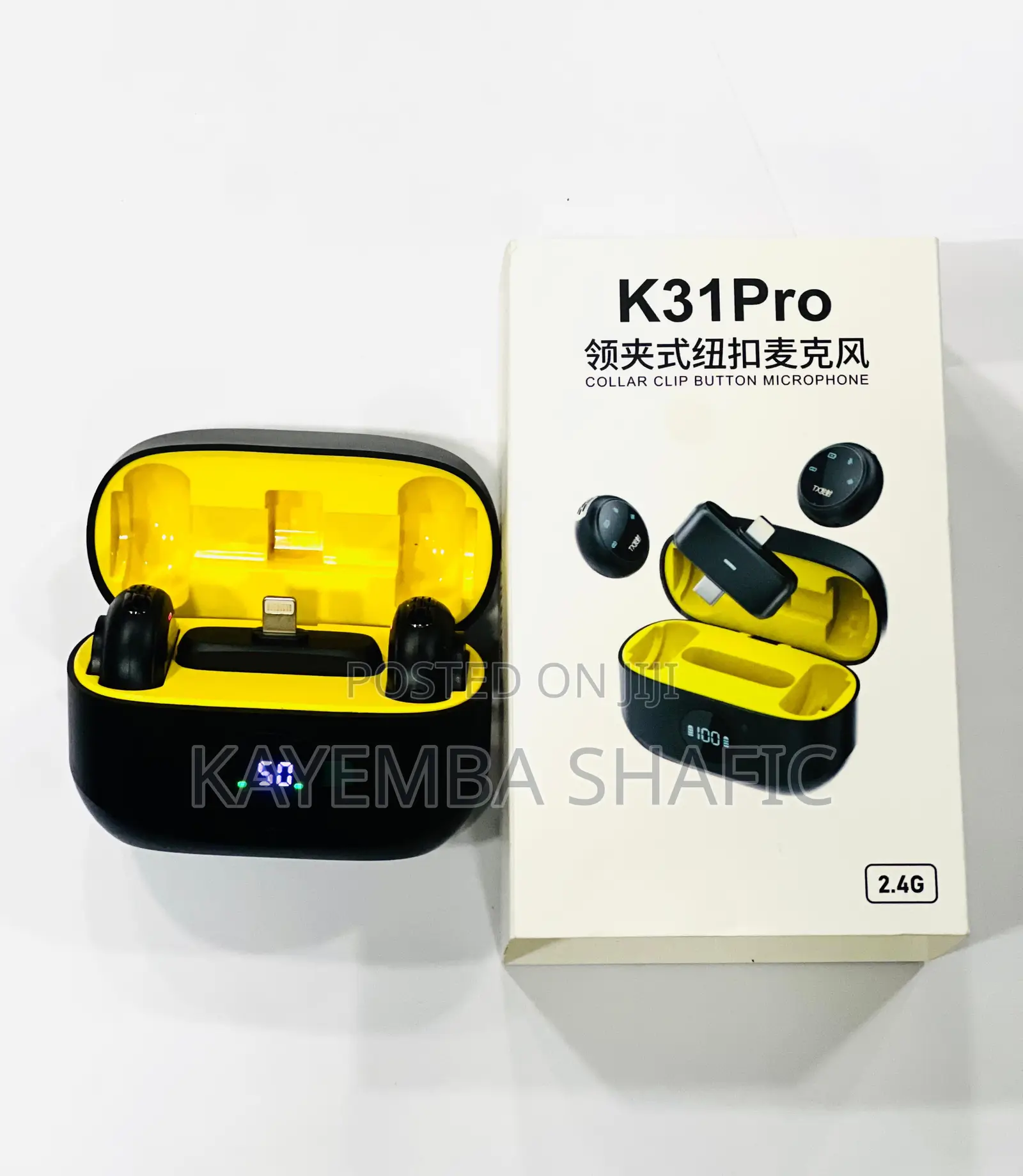 Pro Dual Wireless Lavalier Microphone for iPhone Type-C