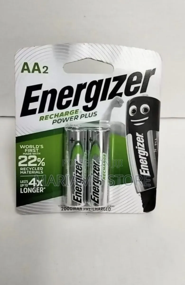 Energizer Recharge Power Plus AA2 2000mAh Pre-Charged Nickel-Metal H