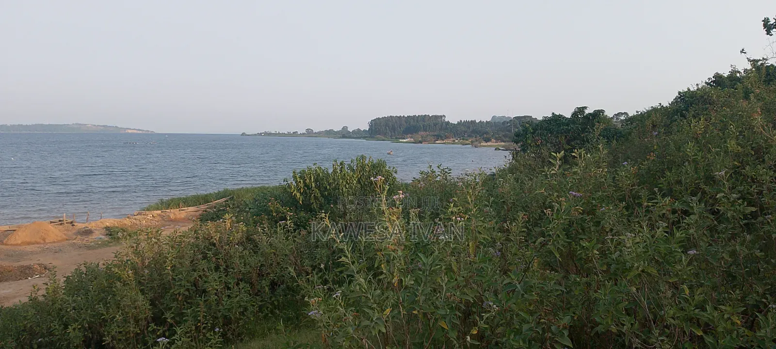 60 Decimals on Sale Touching Lake Shores Entebbe Nkumba