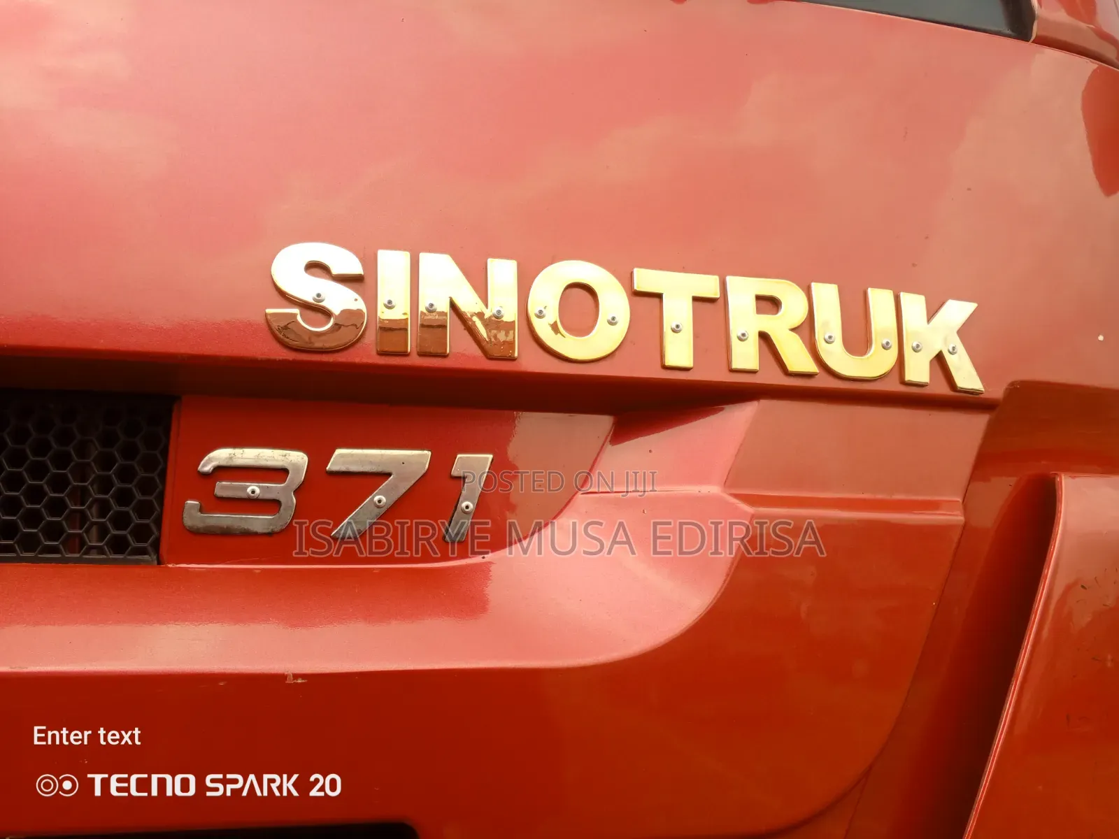 Sino Truck Tx 371