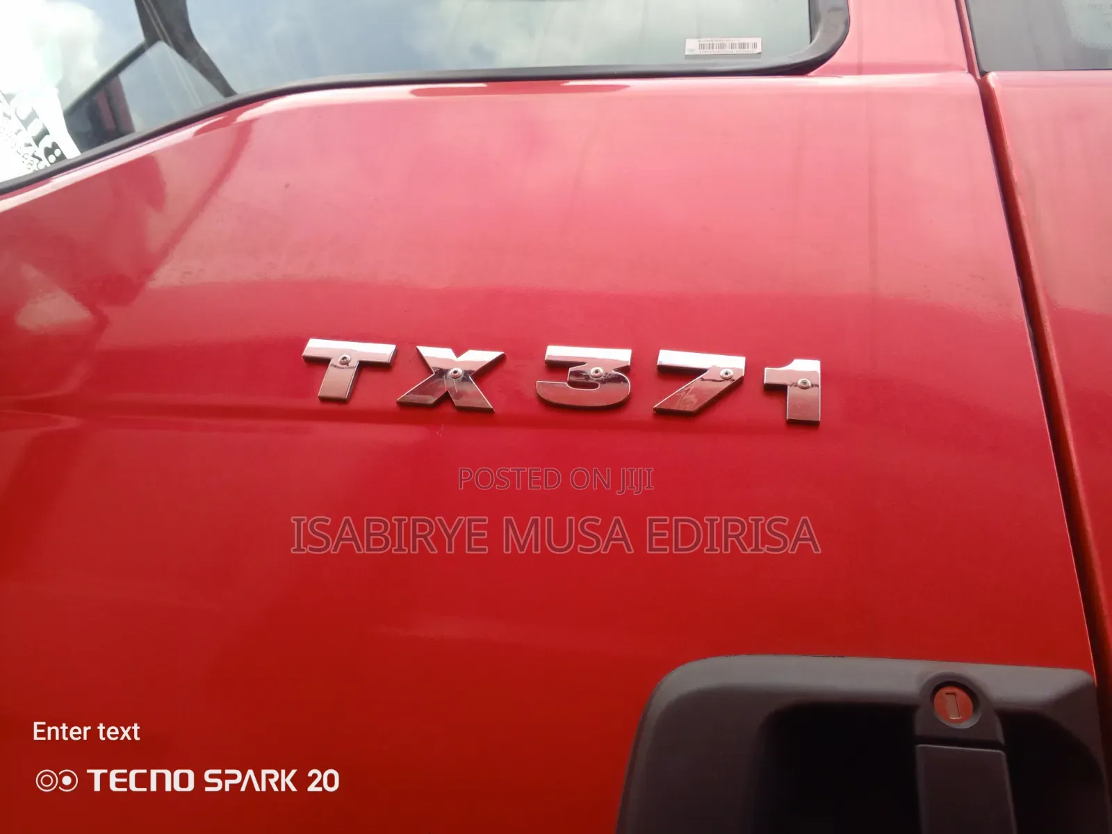 Sino Truck Tx 371