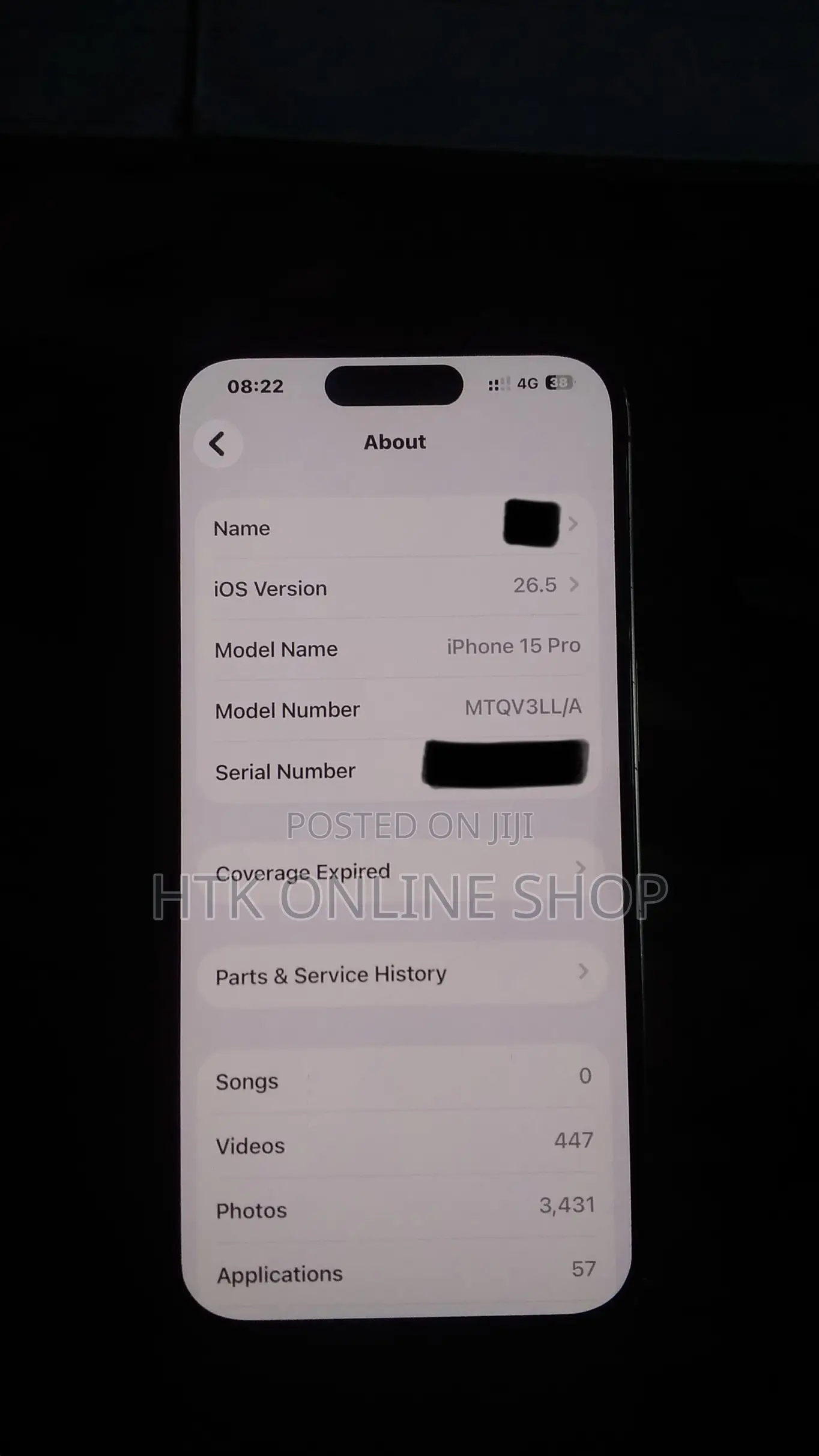 Apple iPhone 15 Pro 256 GB Gray