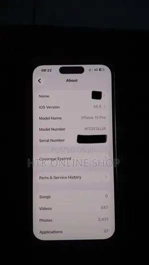 Apple iPhone 15 Pro 256 GB Gray