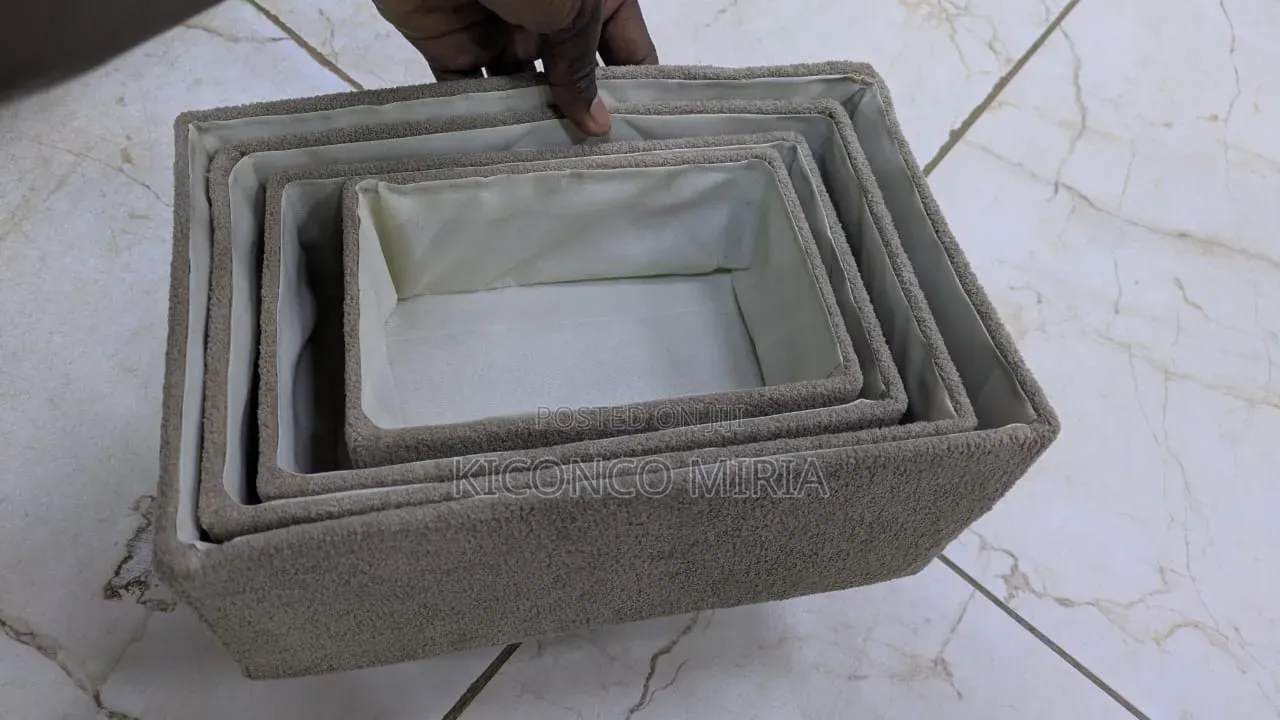 3-in-1 Fabric Storage Baskets"