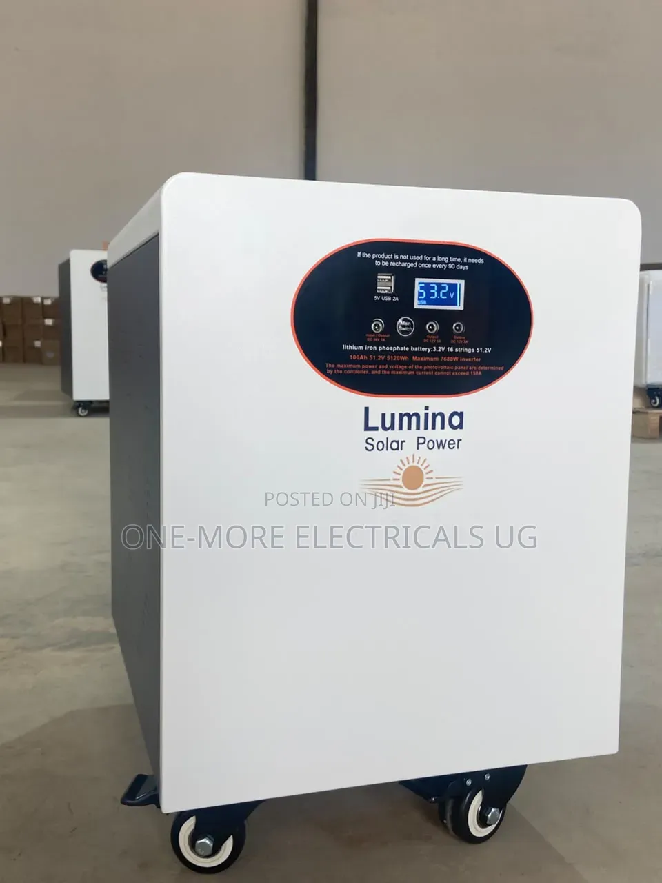 Lithium Iron Phosphate Battery 5kwh 51.2volts/100ah