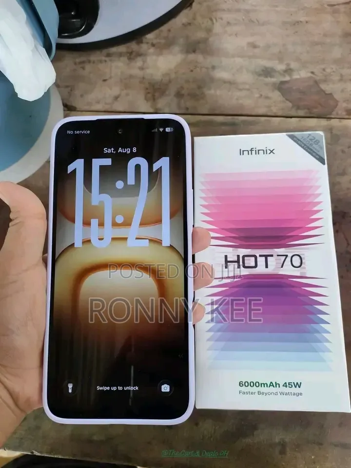 New Infinix Hot 70 128 GB Pink