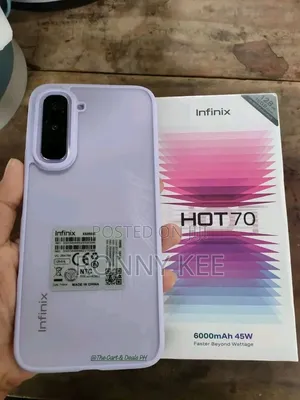 New Infinix Hot 70 128 GB Pink