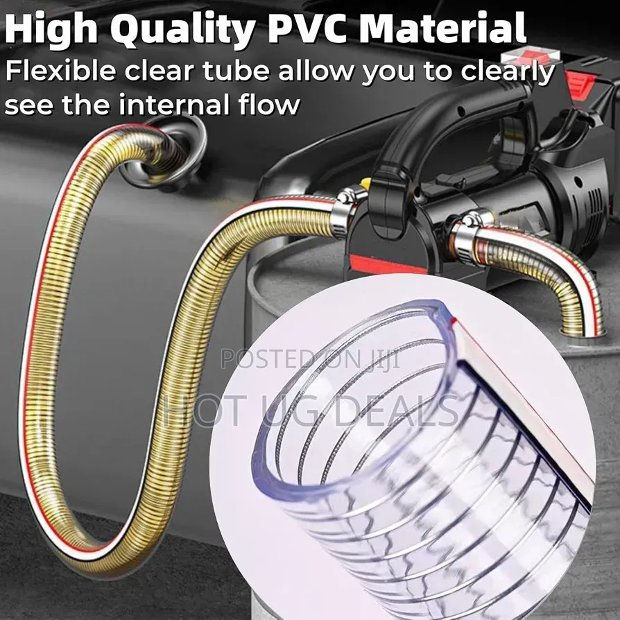 2Inch Heavy-Duty Steel Wire Suction PVC Pipe. - Per Metre