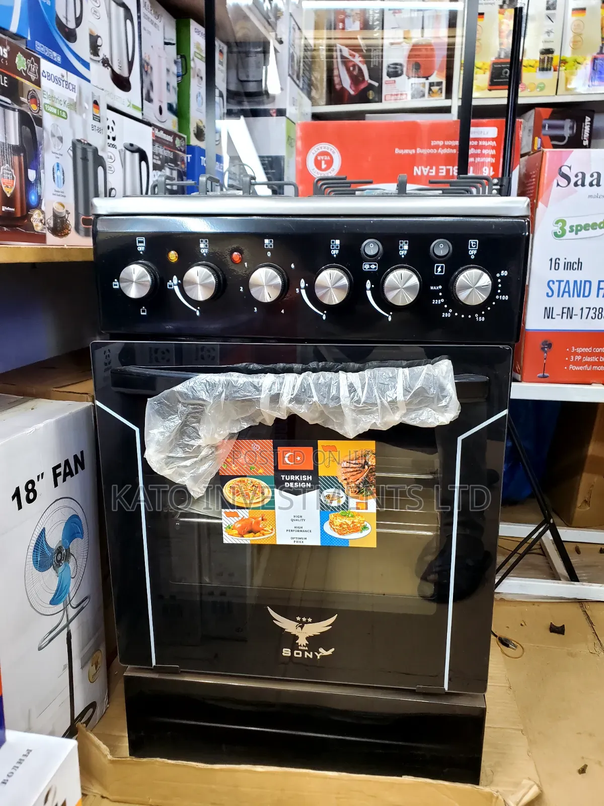 Panasony 3 Gas + 1 Electric Free-Standing Cooker