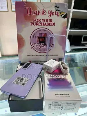 New Infinix Hot 70 128 GB Pink