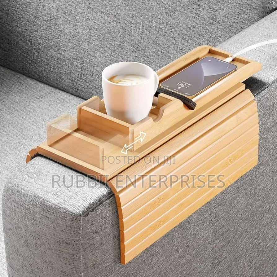 2 in 1 Bamboo Sofa Armrest