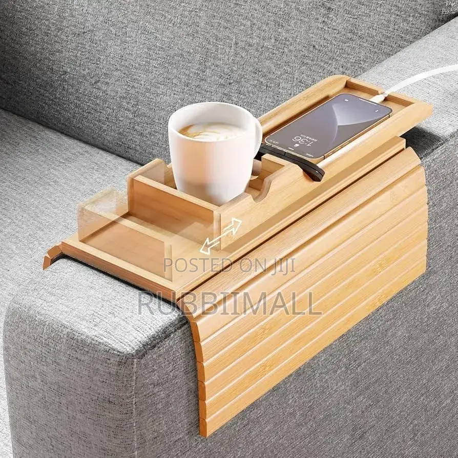 2 in 1 Bamboo Sofa Armrest