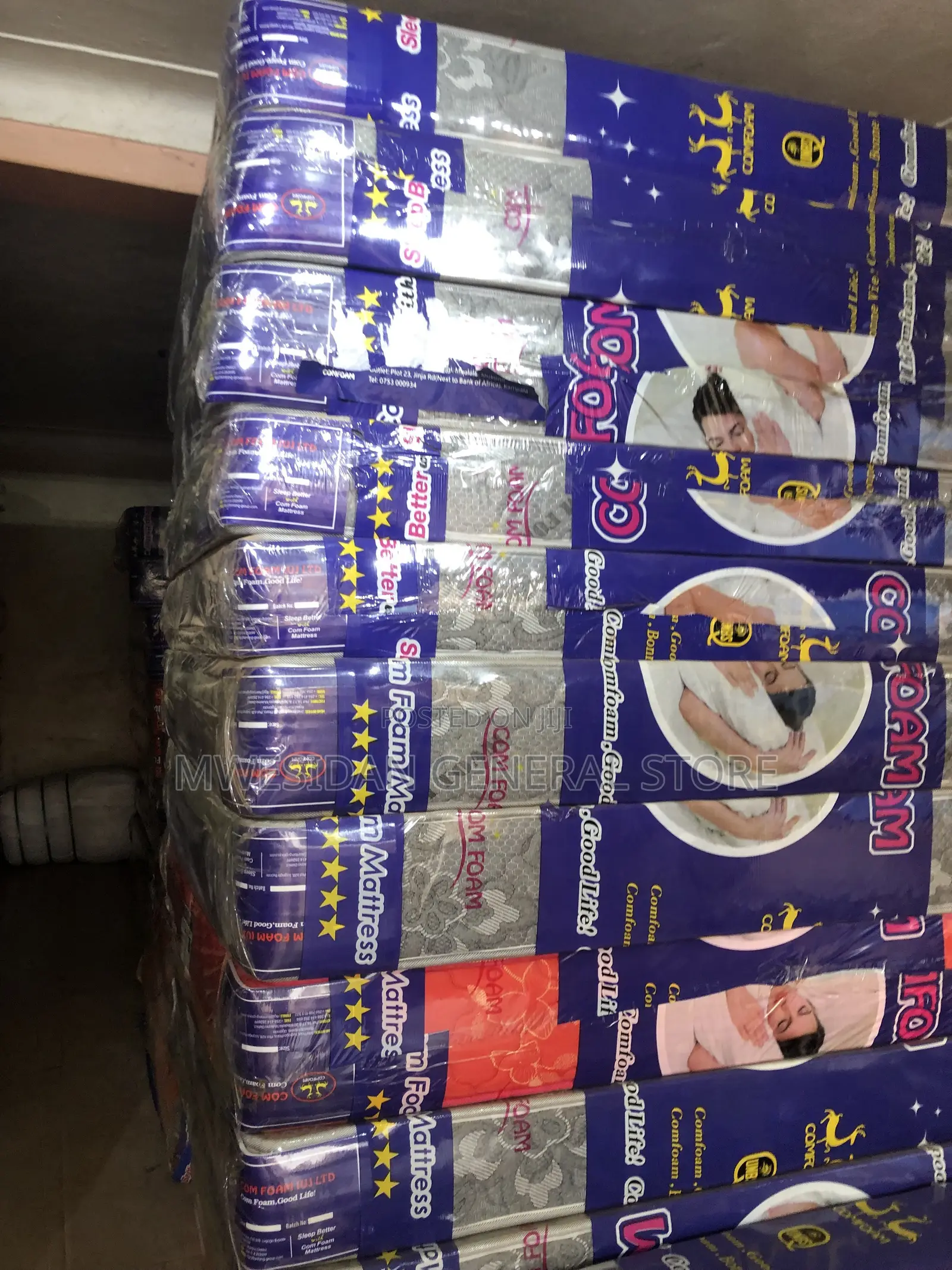 5x6 6 Comfoam High Density Mattress