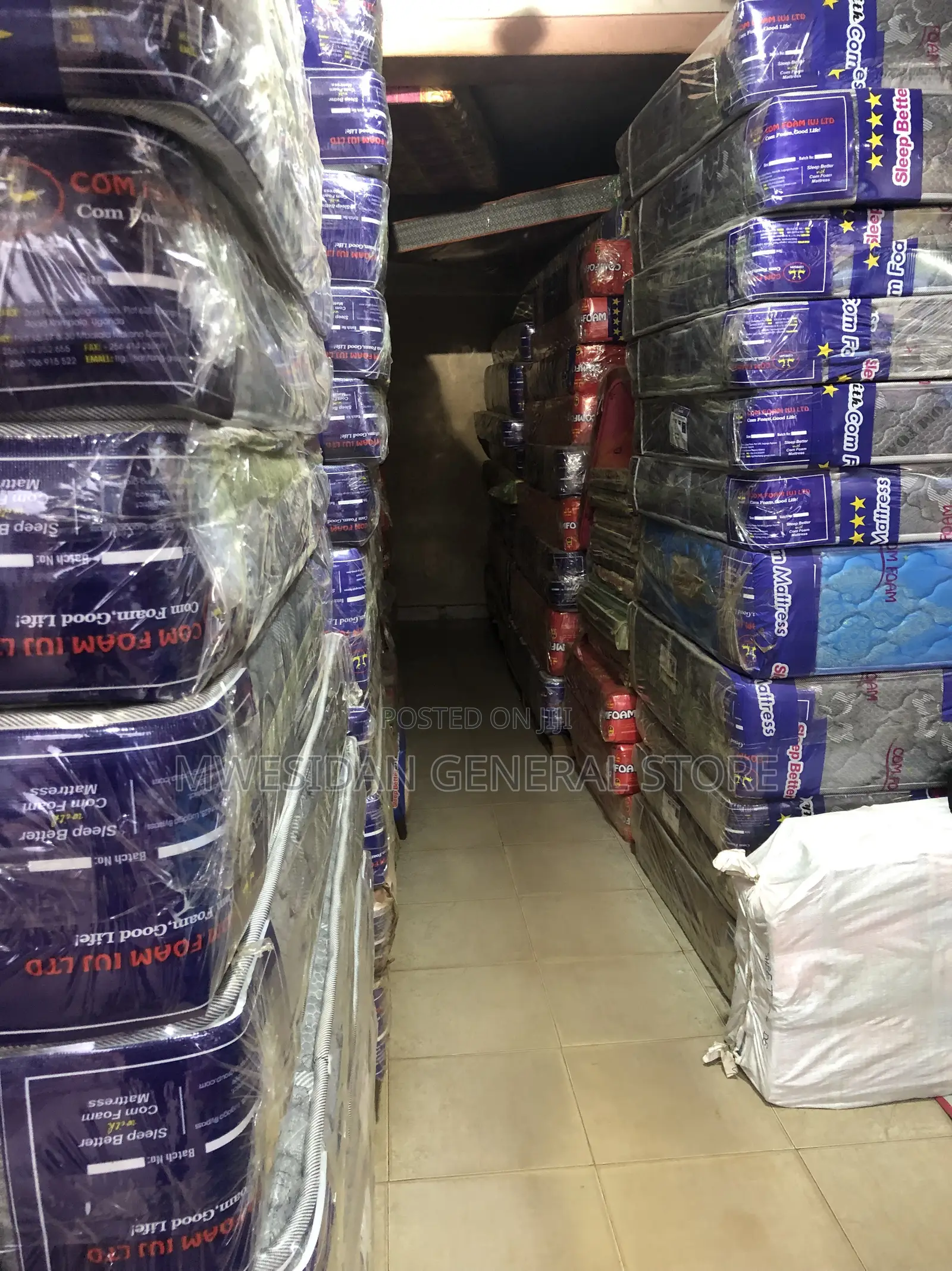5x6 6 Comfoam High Density Mattress