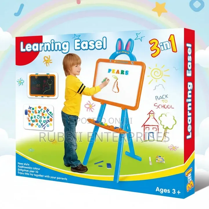 3-in-1 Learning Easel Board