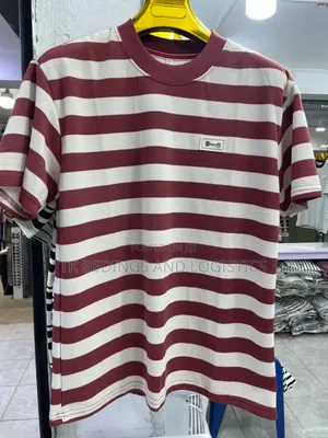 Stripped Cotton T Shirts