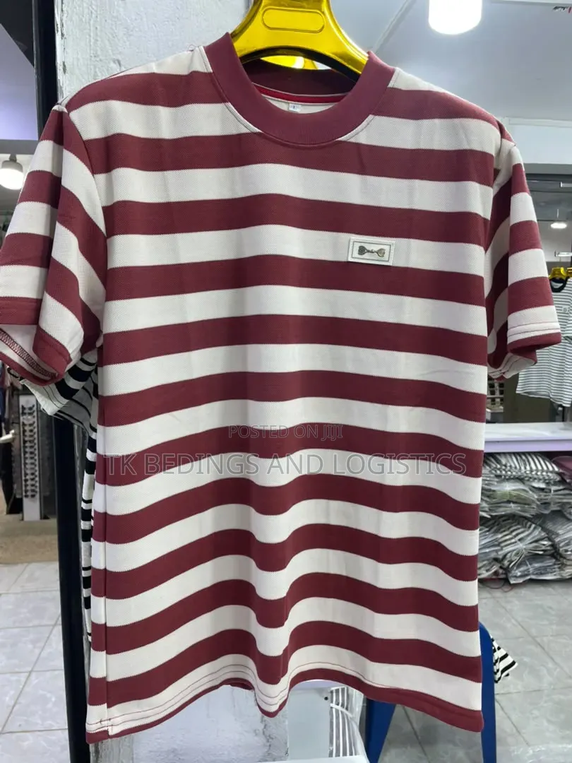 Stripped Cotton T Shirts