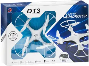 D13 6-Channel Remote Control Quadcopter Drone