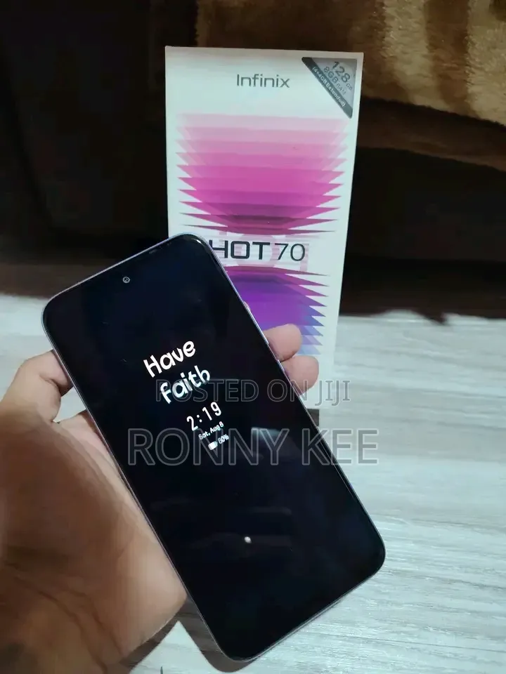 New Infinix Hot 70 128 GB Pink