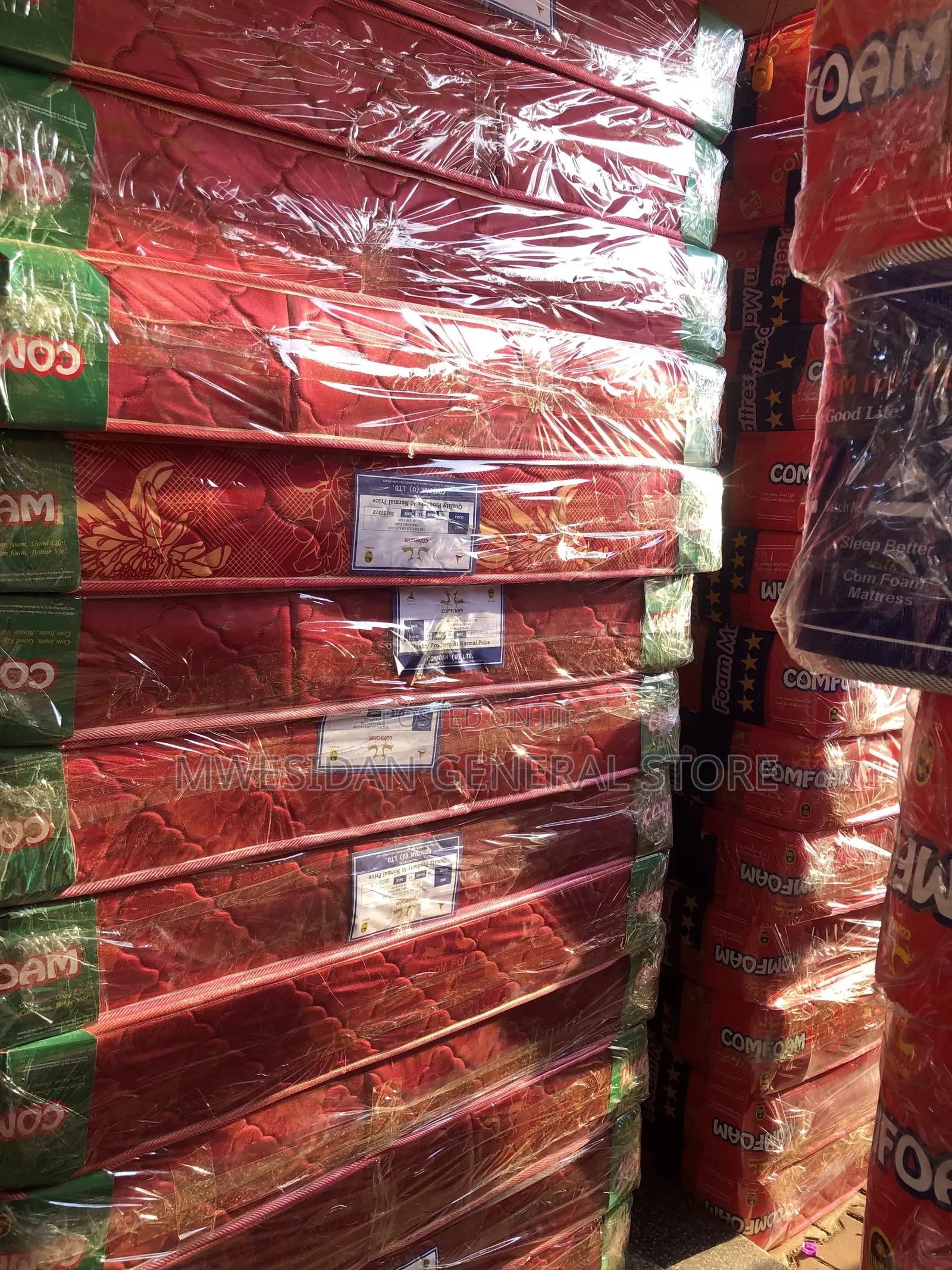 5x6 6 Inches Quilted Tape Edged Mattress