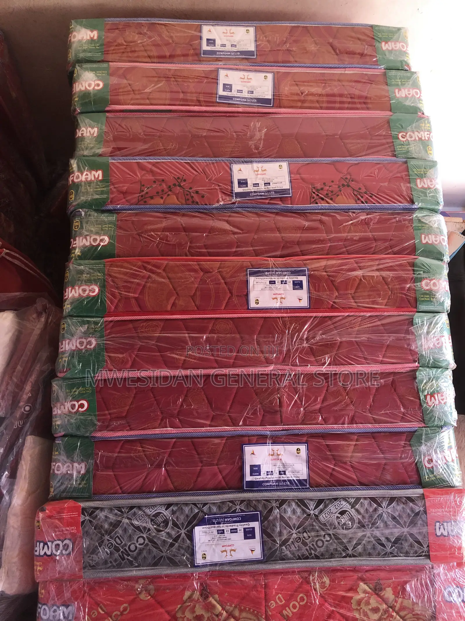 5x6 6 Inches Quilted Tape Edged Mattress