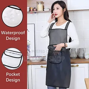 Transparent Waterproof Kitchen Apron