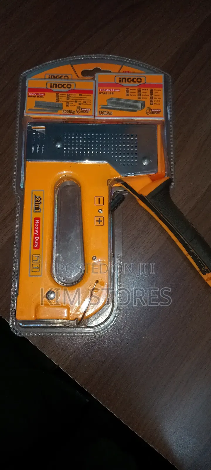 Ingco Heavy Duty 2-in-1 / 3-in-1 Staple Gun (Such as Model HSG