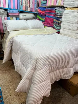 Velvet Duvet 4pcs ~ Cream