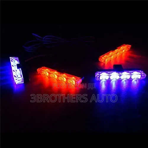 Grille Strobe Lights(red and Blue)