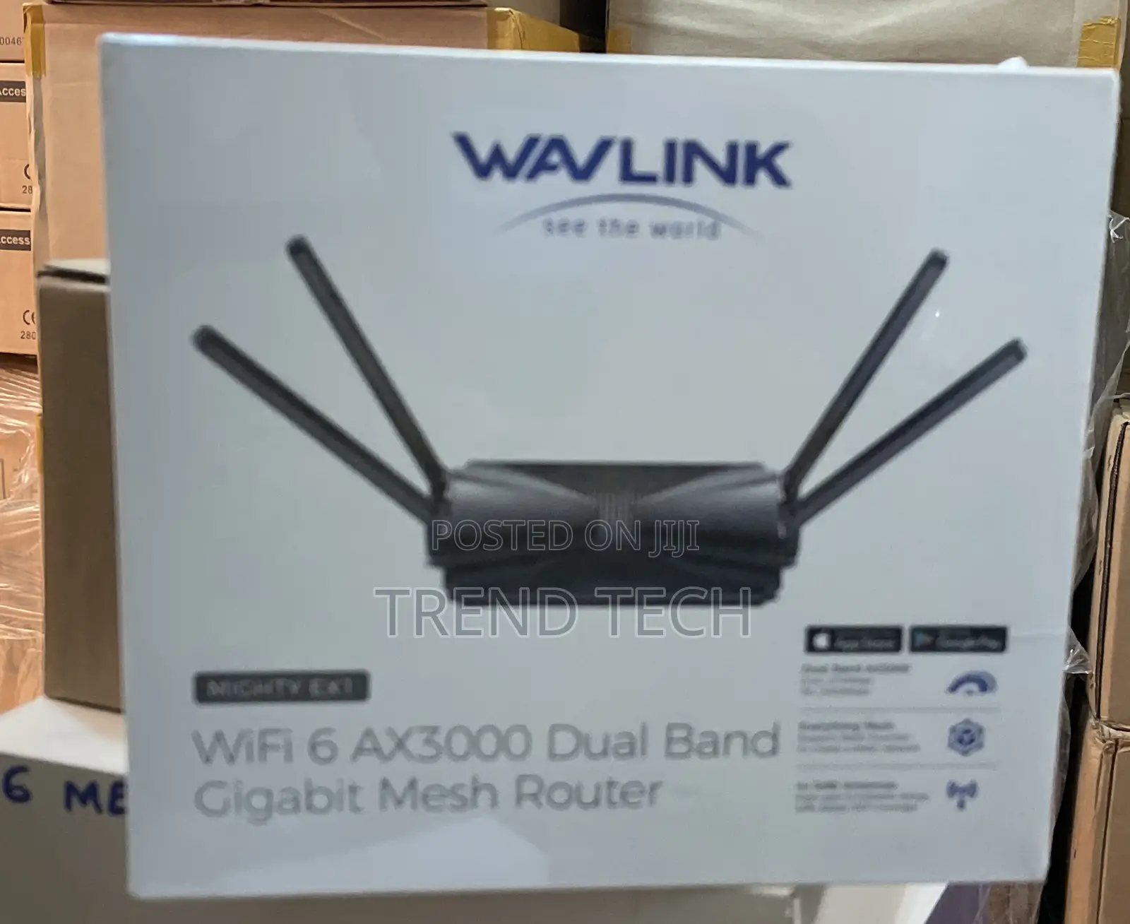 Wavlink Ax3000 Dual Band Wifi 6 Gigabit Mesh Router