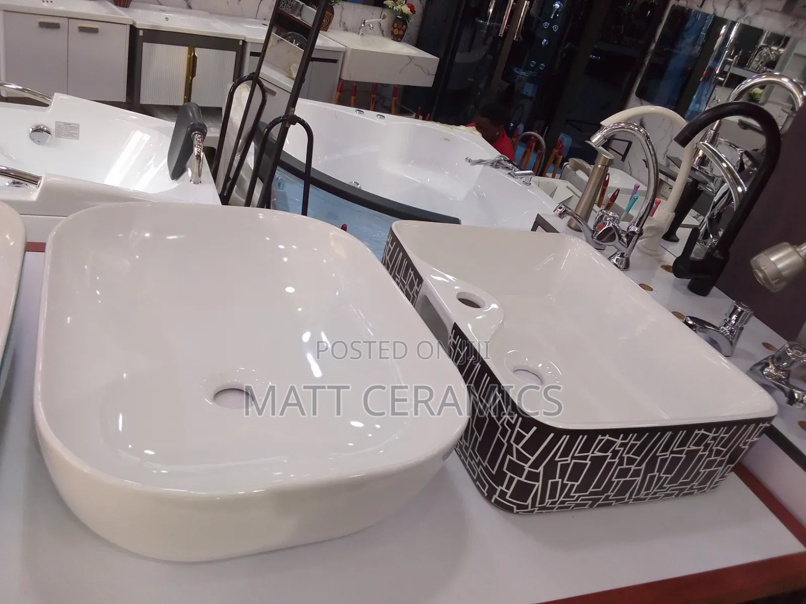 Colored Counter Basin