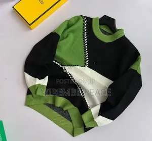 Patchwork Knit Sweater