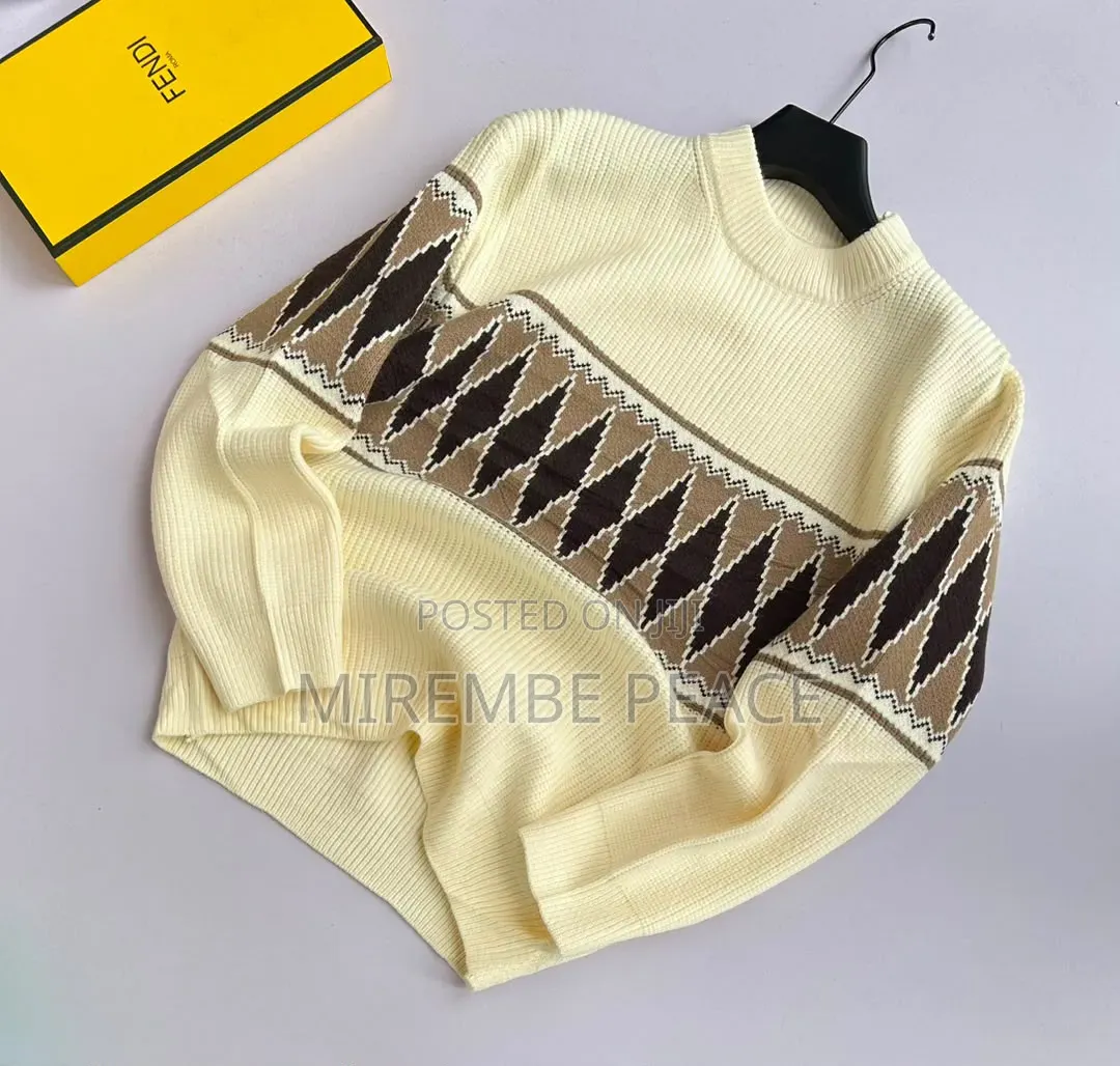 Patchwork Knit Sweater