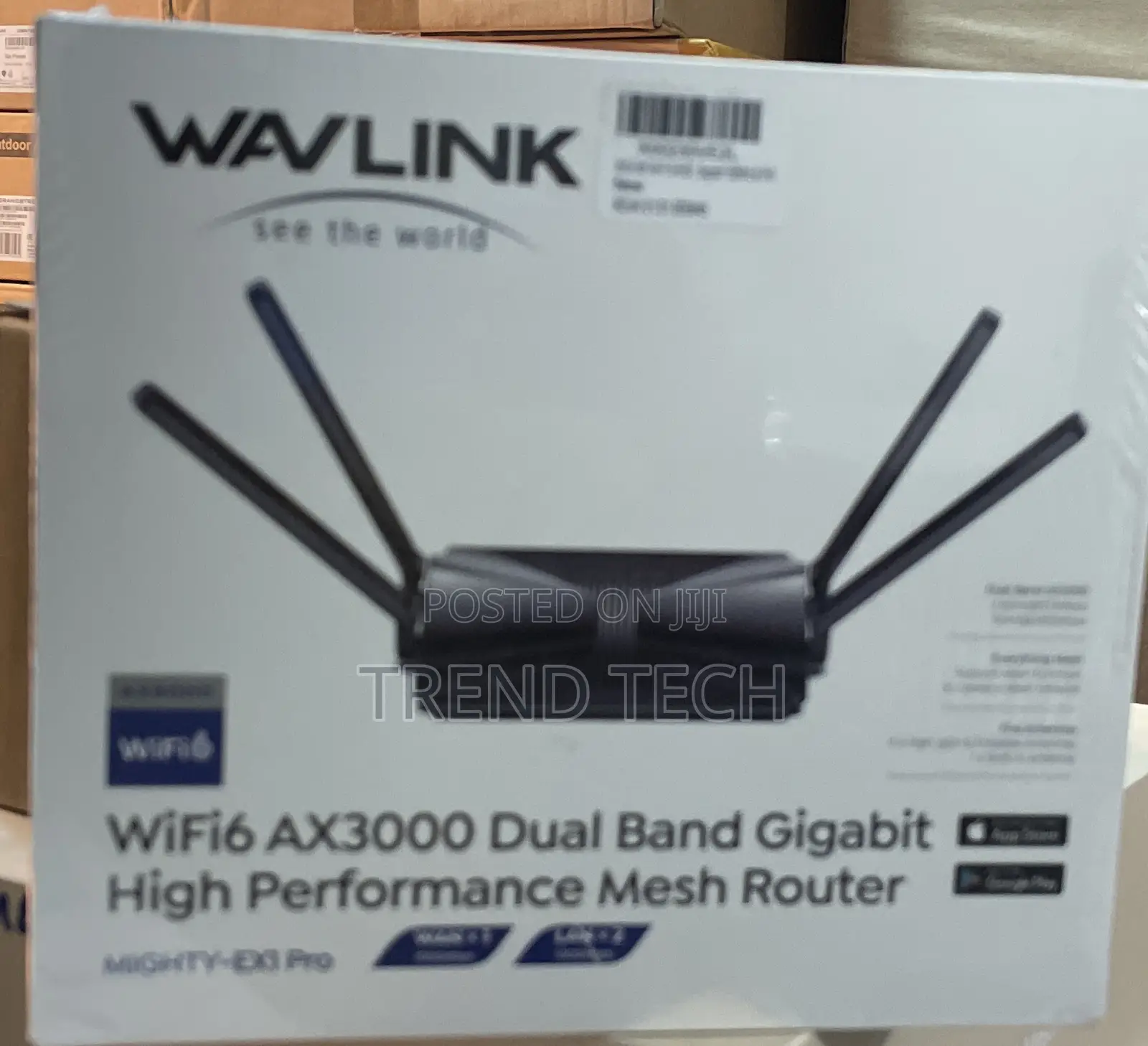 Wavlink Ax3000 Dual Band Gigabit High Performance Mesh Router