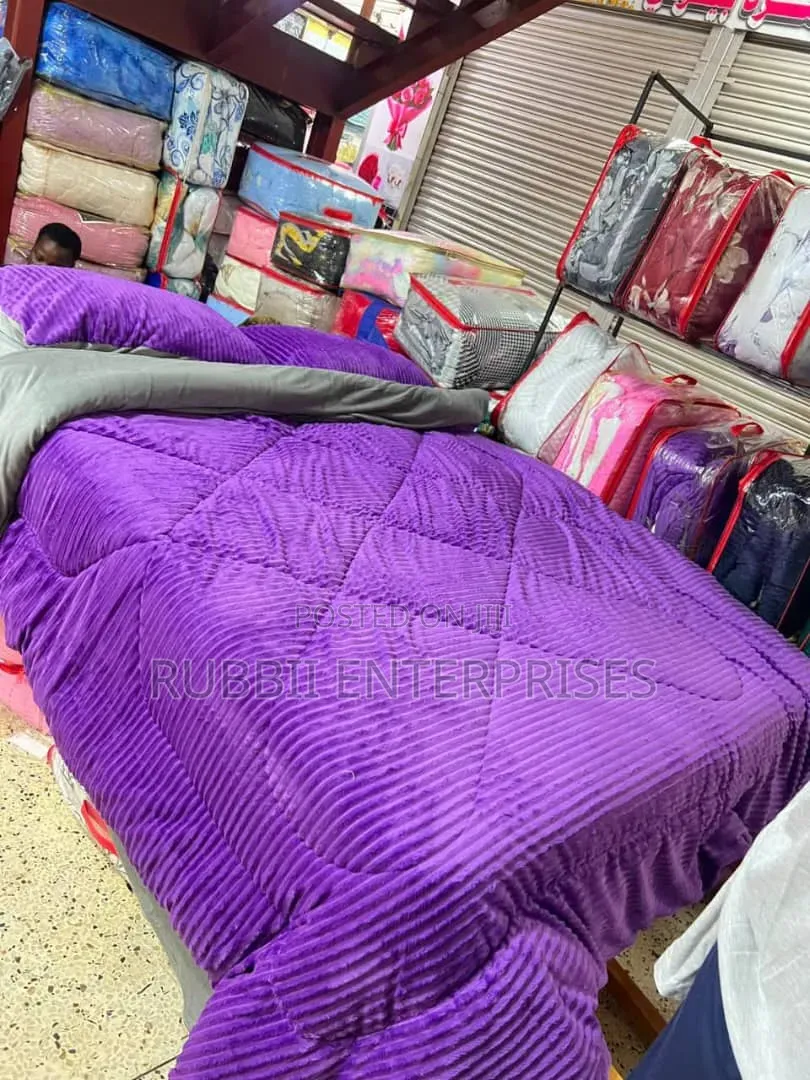Velvet Duvet 4pcs ~ Purple