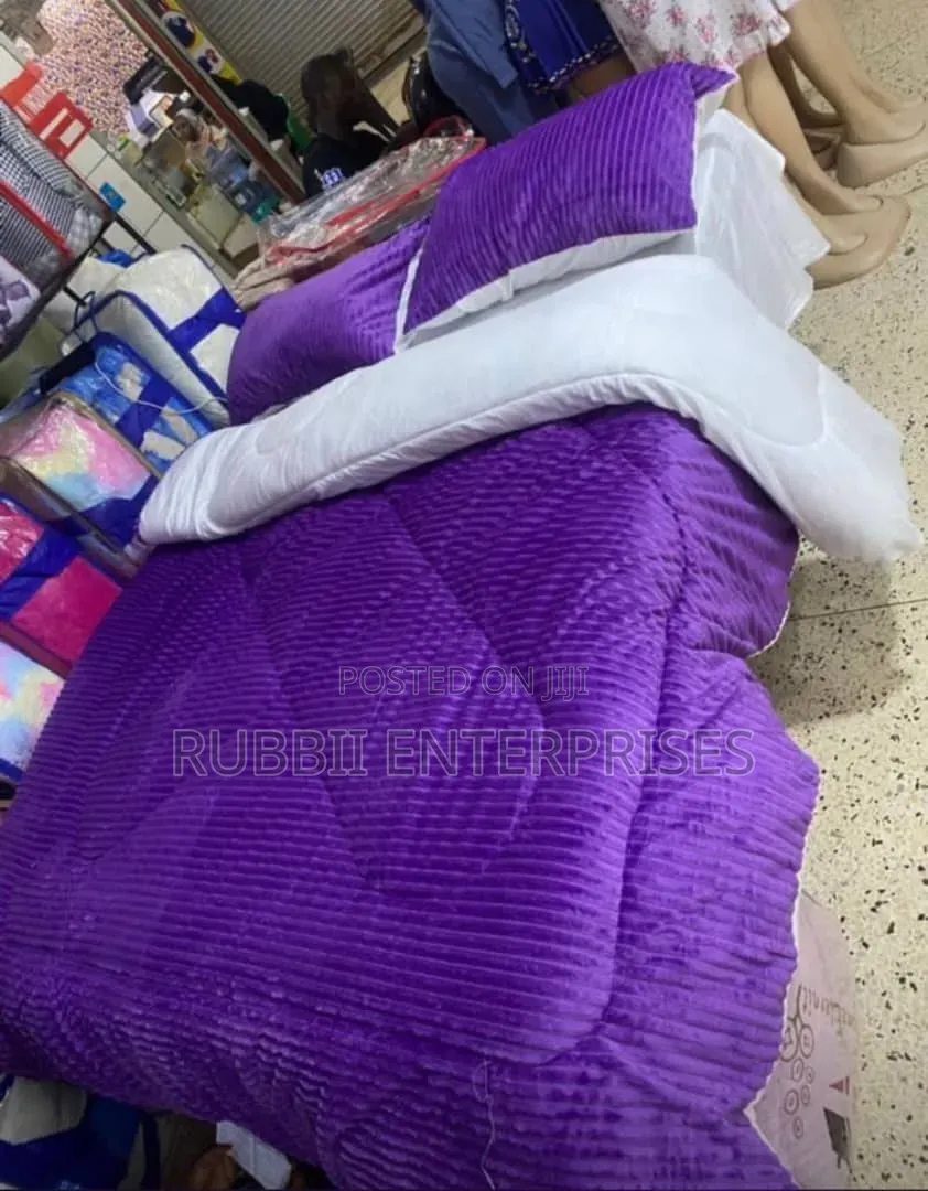 Velvet Duvet 4pcs ~ Purple