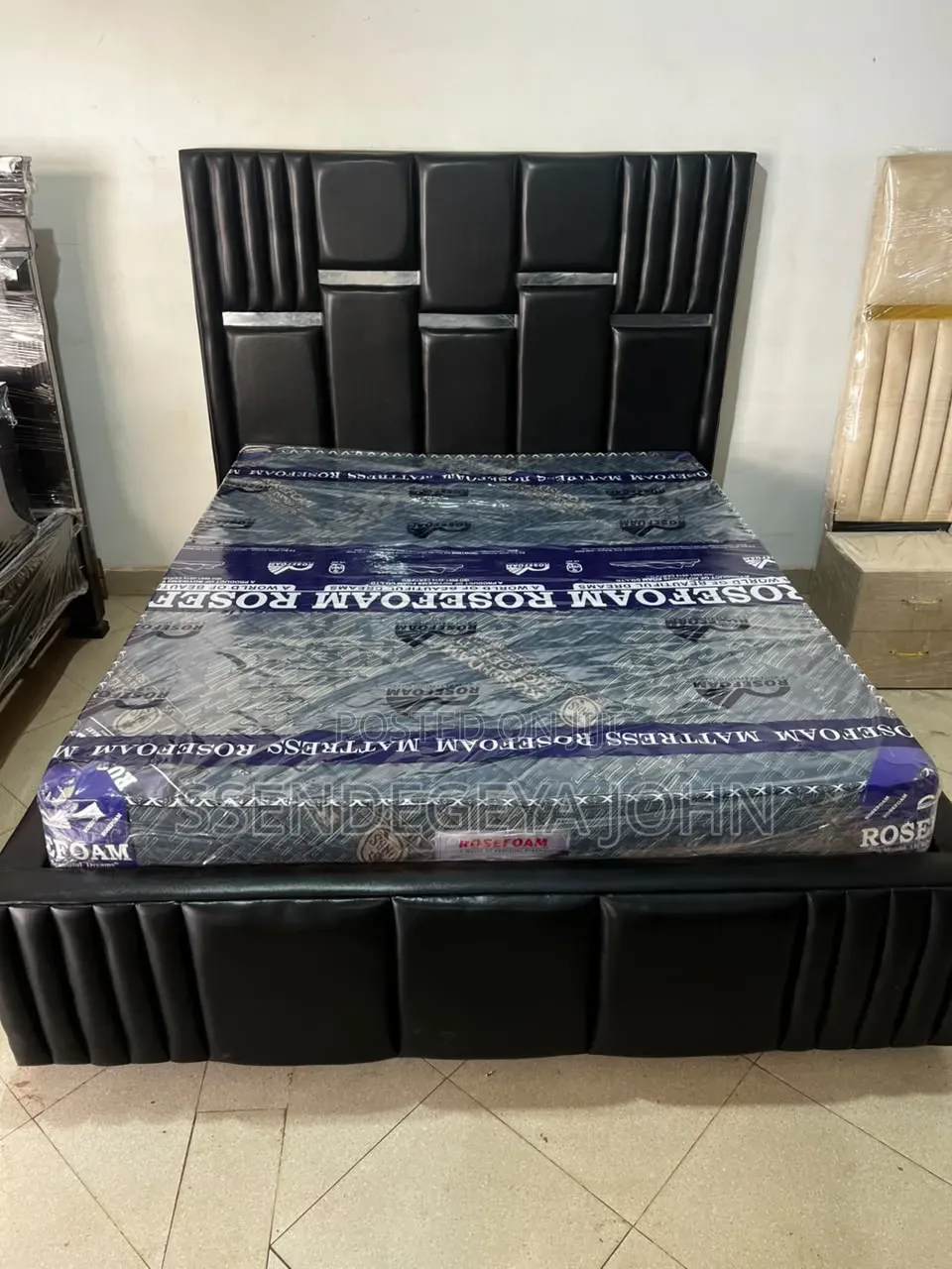 Modern Upholstered Bed
