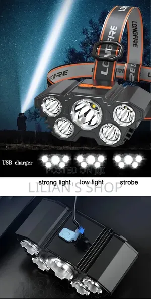 L-T21 USB Rechargeable Led Headlamp