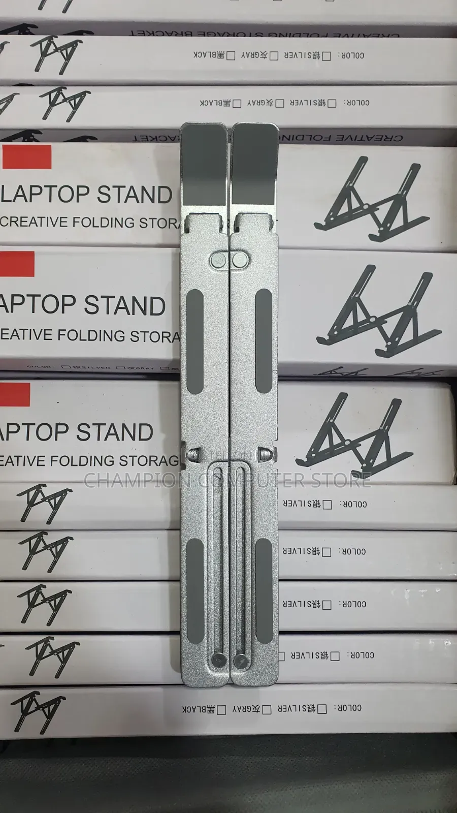 Portable Laptop Stand, Aluminum Alloy, Adjustable 10-16 Inch