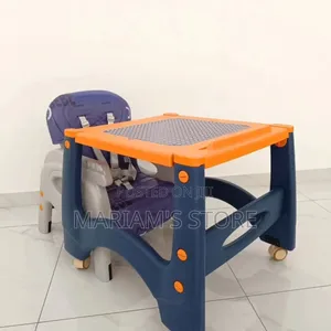 Versatile Convertible Baby High Chair and Activity Table Set