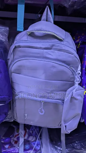 Casual, Multi-Pocket Lavender School Backpack