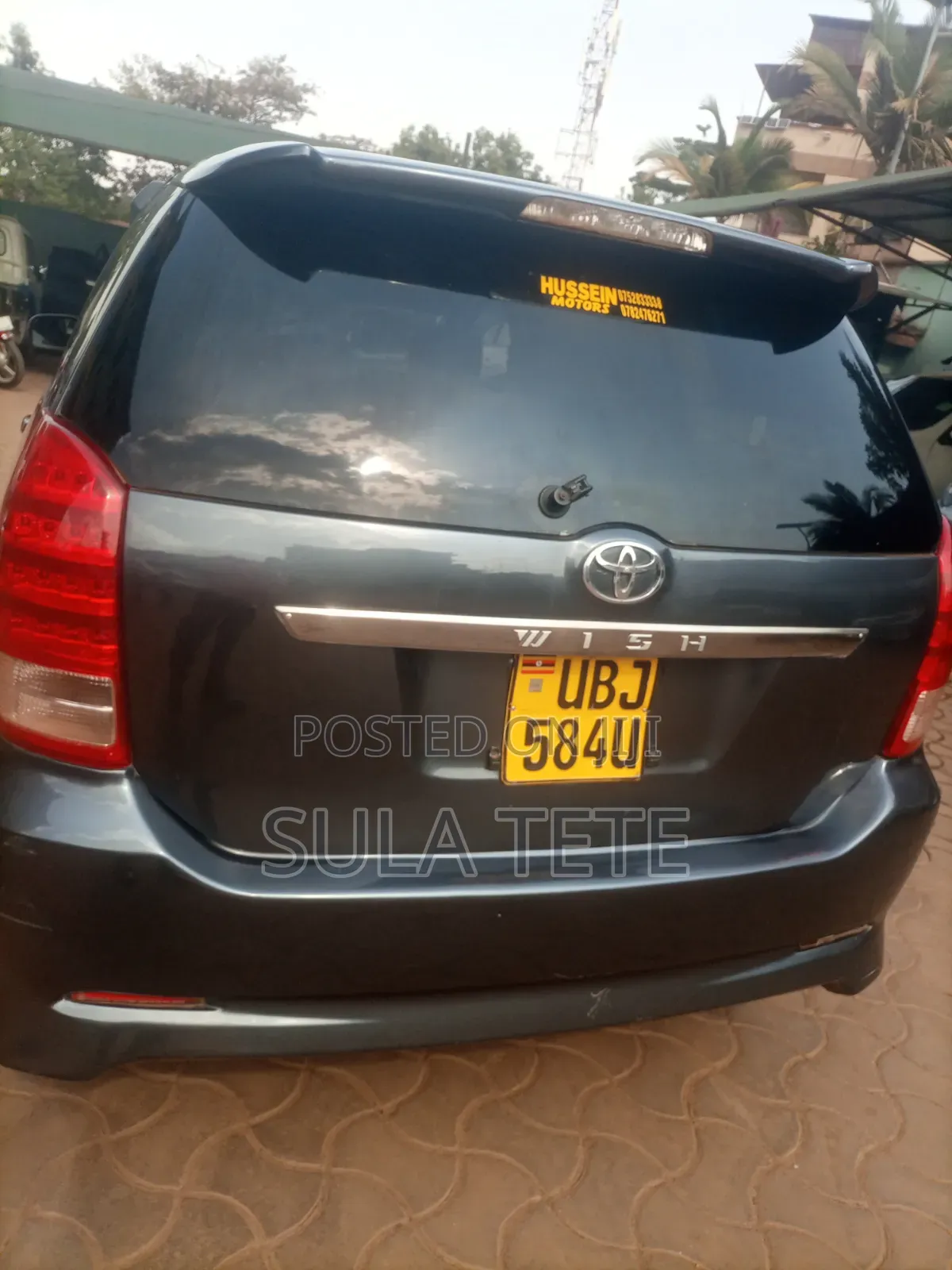 Toyota Wish 2007 Gray