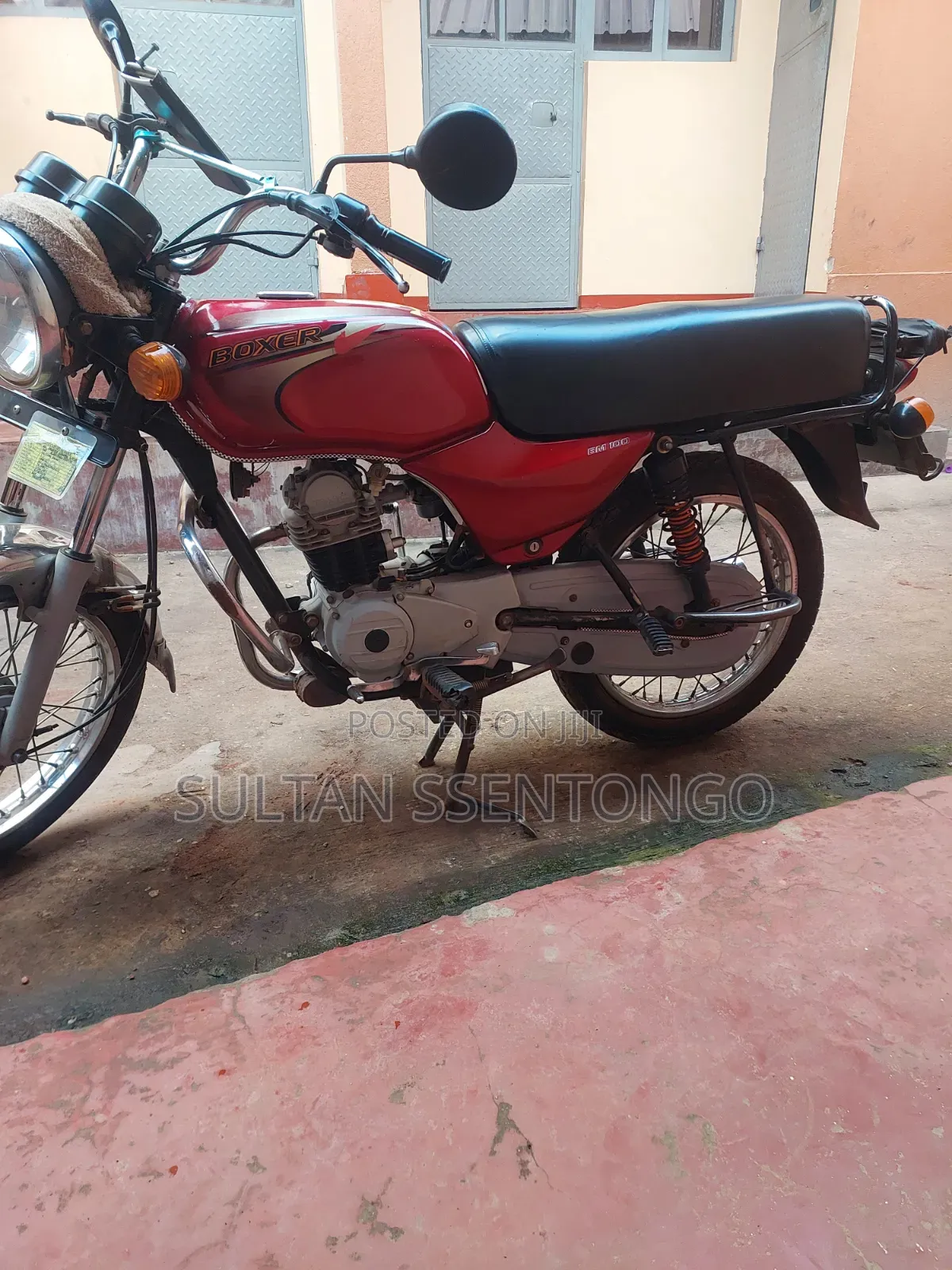 Bajaj Boxer BM100ES 2013 Red