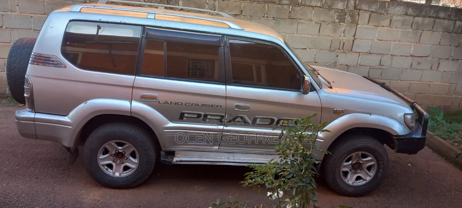 Toyota Land Cruiser Prado 2002 Silver