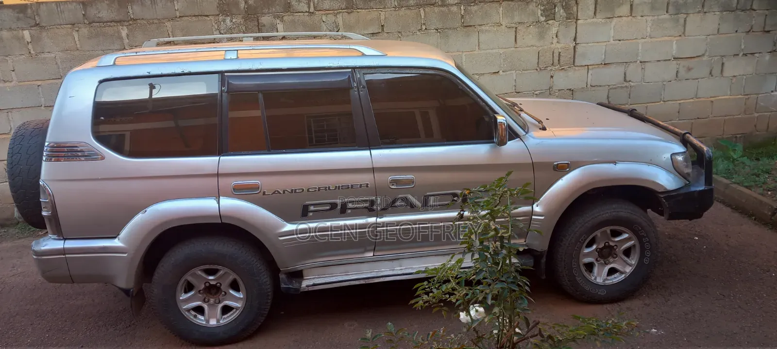 Toyota Land Cruiser Prado 2002 Silver