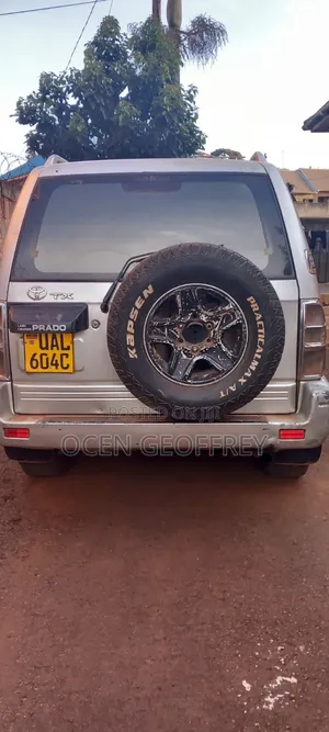 Toyota Land Cruiser Prado 2002 Silver