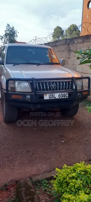 Toyota Land Cruiser Prado 2002 Silver