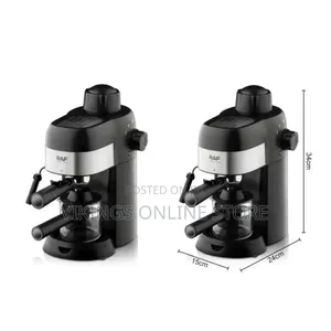 RAF Multifunctional Professional 3.5 Bar 4 Cups of Coffee Engine