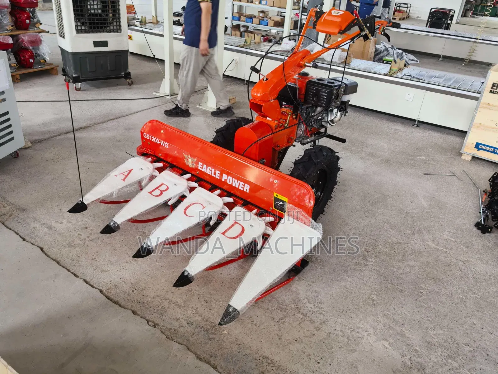 Gasoline Windrower Harvester